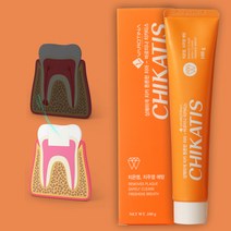 바로티나 치카티스 임플란트 시린이 프리미엄 잇몸치약 전용 충지예방 구취 제거, 6개