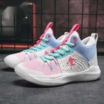 남녀공용 어린이 농구화 주니어 조던 운동화 핑크 농구 신발 200mm - 245mm 250mm