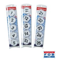 나nanr_포비 숫자 자석 홀더 SS-03 32mm 10개 강력 메모 지고정 냉장고홀딩♥sksnfll, ♥sksnfll1-10
