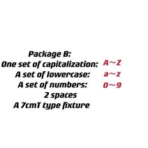 압인기 사용자 정의 로고 황동 가죽 스탬프 문자 세트 금속 호일 구리 알파벳 조각 도구 DIY, 08 Package B