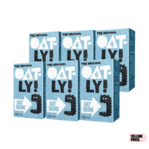 오틀리 귀리 우유 오트 드링크 오리지널 250ml 6개