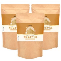 베타글루칸 버섯균사체 건조 효모 세포벽 다당류 아연 셀렌 비타민 프락토올리고당 유산균 백수오 추출 해썹 HACCP 대용량 분말 가루, 3팩, 180 g