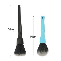 자동차 셀프 세차용품 세트 손세차 패키지 실내 실외 크리닝 내부 청소용품 초보 장비 도구 12pcs 디테일링 브러시 자동 세척 액세서리 청소 디테일링 키트 차량 인테리어 에어컨, 블랙-L 및 블루-S