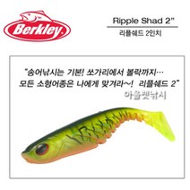 버클리 파워베이트 리플쉐드 2인치, PW