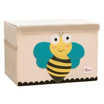 [아기장난감욕실수납] 생활공식 접이식 다용도 장난감 정리함, 꿀벌