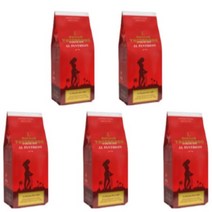 타짜도르 타짜도로 Tazza 이탈리아 로마 커피 원두 1.25kg(250g 5팩), 가루(머신용)