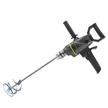 교반기 자동 믹서기 시멘트 페인트 배합 핸드 몰탈, 1800W  SUS 더블 마운틴 로드