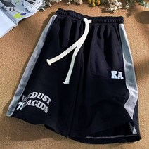 영왕75-P25남성구슬루즈핏캐주얼반바지농구스포츠5부바지
