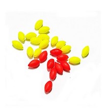 fis2u 발포 수지 연주찌 마름모형 20개입 학공치 송어찌 1호 2호 3호 4호 5호 6호 7호, 적색