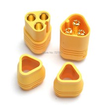 새로운 MT60 3.5mm 3 극 총알 커넥터 플러그 남성 여성 RC esc에 모터, [03] 20 set