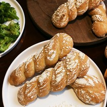도현당 소화가 잘되는 우리밀식빵 유기농 천연발효 구운 찹쌀꽈배기 통밀빵100, 유기농재료로만든구수한 우리밀통밀구운찹쌀꽈배기