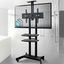프리미엄 이동식 TV거치대 이동형 티비스탠드 확장형