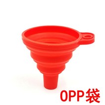 Considerate Hook Hol Canning Funnel Fold Plastic Soft And Comfortable Foldable Design Small Simple Co, 03 red