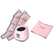 닥터웰 뉴에어라이너 공기압 발 다리 마사지기 DR-5800 (본체+다리+허리) C세트, 뉴에어라이너 DR-5800+(핑크)허리커프