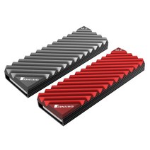 JONSBO M.2 SSD MVMe 방열판, 레드