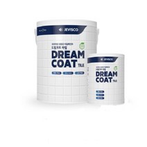 제비스코 드림코트 1액형 타일페인트 4L 조색가능, 화이트