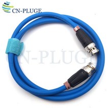 BNC 플러그-BNC 플러그 SDI 피그 테일. 카메라 RF 동축 케이블 Canare LV-61S 75ohm 비디오 신호 전송 라인, 03 blue_14 5m