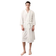 엘팸 (( 신규핫딜 )) 프리미엄 남여 욕실 샤워가운, 샤워가운_화이트(XL), 1개