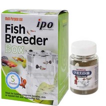 파이브오션 Isolation 부화통 + 구피치어용 사료, 1세트
