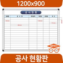 칠판박사 공사현황판 700x500~1500x1200 화이트보드 도안 칠판 추천 도안보드, 일반보드