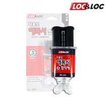 6ML 주사기 타입 에폭시 투명 접착제 현장 크랙작업 미술준비물 타일 공예용 문구용품 균열보수 건축