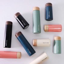 [천삼백케이] [키친몰링] 할로 미니 텀블러 250ml 5color, 블랙