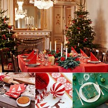 Duni 듀니 크리스마스 냅킨, 테이블커버03.노르딕