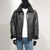 지이크F SH05 22FW 블랙 에코퍼 무스탕 점퍼 양말증정 FG9303
