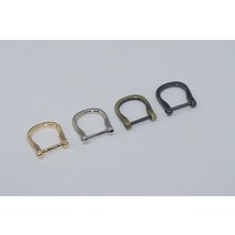 고급형 D링 A타입 가방고리 가방부자재 명품스타일 고퀄, 실버, 25mm
