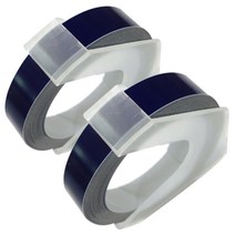 모텍스 엠보싱테잎 일반 1롤포장 다이모테이프, 2개, 파랑