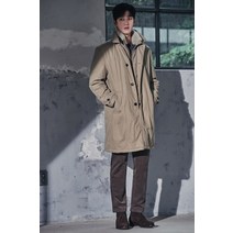 브렌우드 코오롱패션 양털 칼라넥 내추럴 구스다운 코트 BRCCW22641BEX