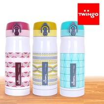 트윙고 트윙고 모델로 스텐진공 보온보냉 텀블러 350ml_리소