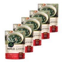 비비고 미역국 500G x5