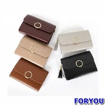 Foryou6821 여성용 심플 토드 메탈링 핸드백 가방 이쁜 여자 중저가 인스타