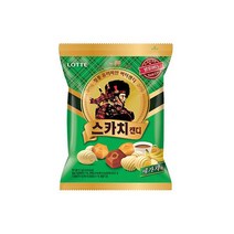롯데 스카치 세가지 317g 발효버터 사무실간식 탕비실사탕 유아간식 군것질 졸음방지, 19개