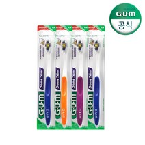 GUM 검 클래식 돔트림 칫솔 (456) 4개, 단일속성