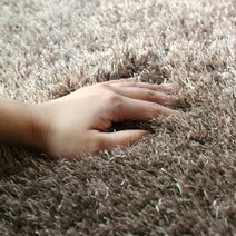 [얀카페트] [핸드메이드 국내제작]라비쉬 45mm샤기카페트(240x340cm)브라운
