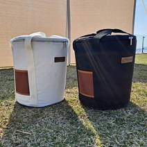 힐링라이프 감성캠핑 워터저그(7.5L) 케이스가방 캐링케이스, 올블랙(기존디자인)