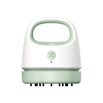 USB 충전 데스크탑 진공 청소기 색종이 애완 동물 머리 제거 브러시 노트북 컴퓨터 키보드에 대한 휴대용, 04 GRAY