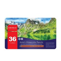 [세르지오]수채색연필세트 36색