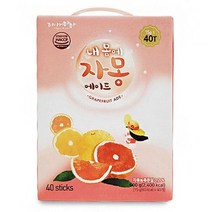 간편 맛있는 주스 타이거마마 자몽 에이드 분말 40T mcp- 622pc, mcp 자몽에이드40T, mcp 본상품선택