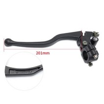 CVO 오토바이 브레이크 클러치 레버 블랙 혼다 CG 125 알루미늄 합금 및 케이블 프론트, Long left
