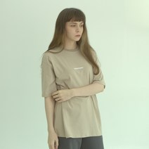 남녀공용 반팔티셔츠 AMOSTUDIO Small Logo Half T-Shirts(A021TS01BE)