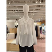 르메르시앤[숲 SOUP]스카프셔링 블라우스_MD SYALS90