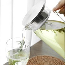 4종 티백차 디톡스워터 물병 시리즈 가정용 텀블러 보틀 직장인 업소 식당, 04.카르멘 물병_1200ml