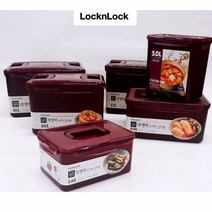 김치통 양념통 스텐밀폐용기 김장김치통 음식보관통, 발효숙성 락앤락김치통4.5리터