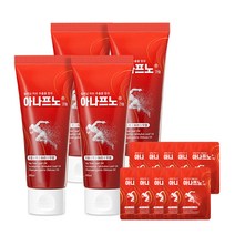 아나프노 크림 통증크림 온열 마사지 크림, 본품-4개+10ml-10개