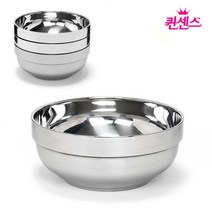 퀸센스 올비아 이중진공 스텐 냉면기 18cm, 1개