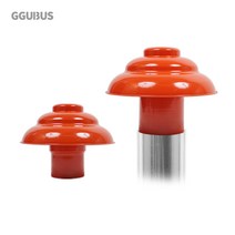 꾸버스 난로 역풍방지기 125mm 화목난로 펠렛 겨울 난방 캠핑 연통 장작 나무 연도