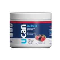 UCAN Hydrate 전해질 음료 수분공급 탈수방지 마라톤 철인3종경기 믹스 병 3.15oz 베리 30인분